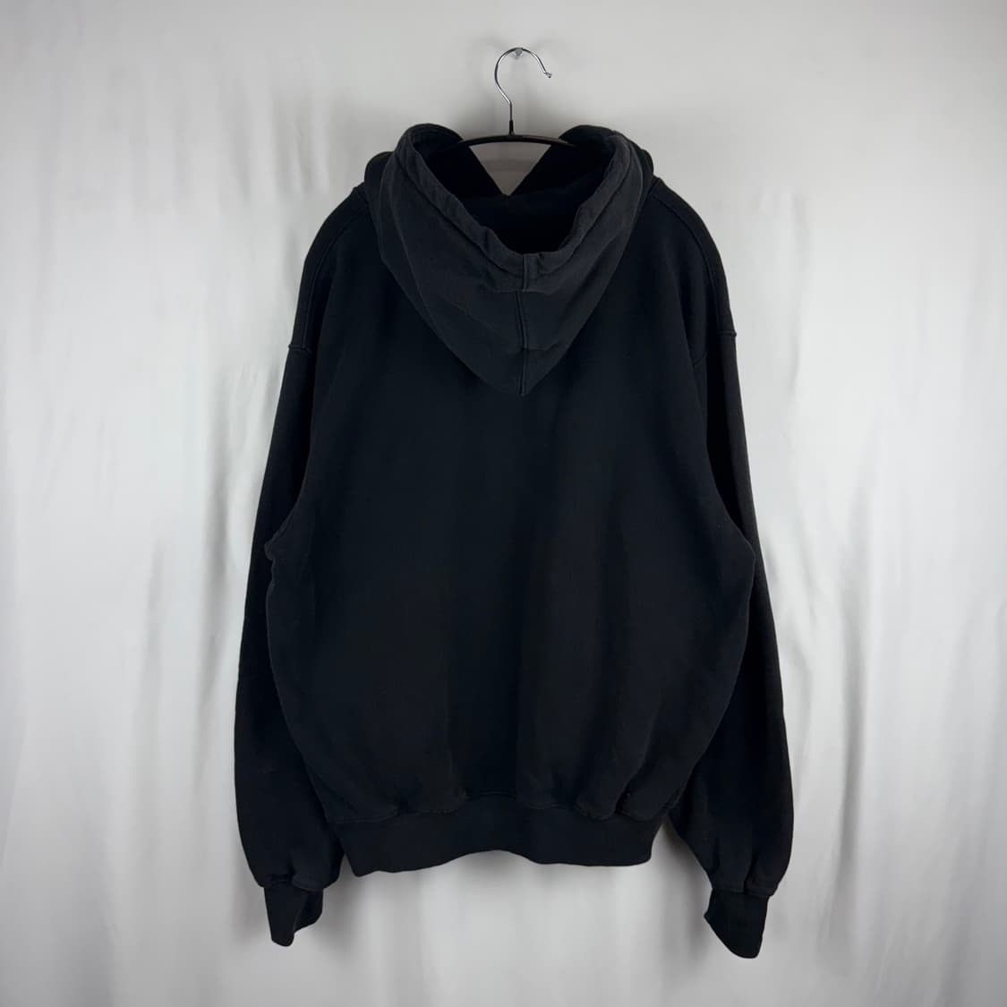 (무료배송)L) 디스이즈네버댓 아치로고 후드티 블랙 상품이미지6