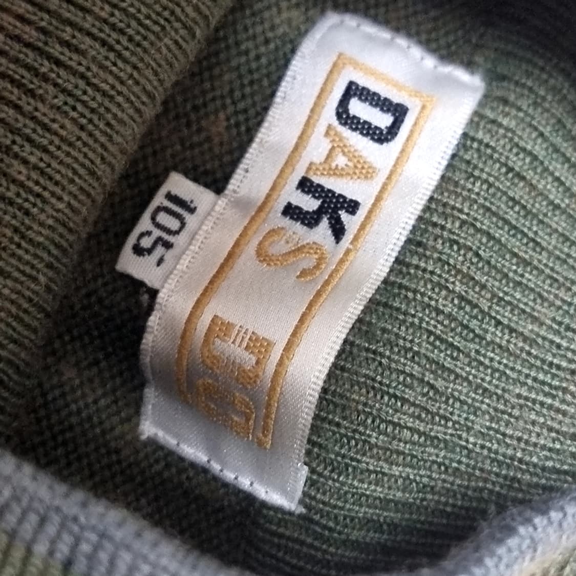 빈티지 닥스 다이아몬드 패턴 니트 그린(1005) 상품이미지3