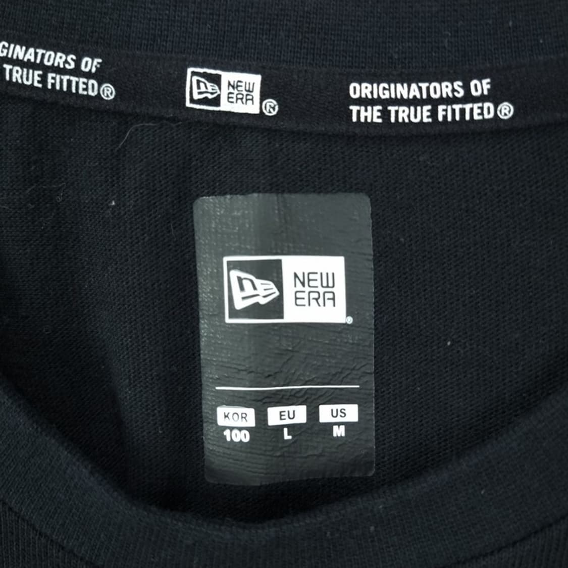 [뉴에라] 멀티 그래픽 프린팅 롱슬리브 긴팔티 블랙 M19900 상품이미지8