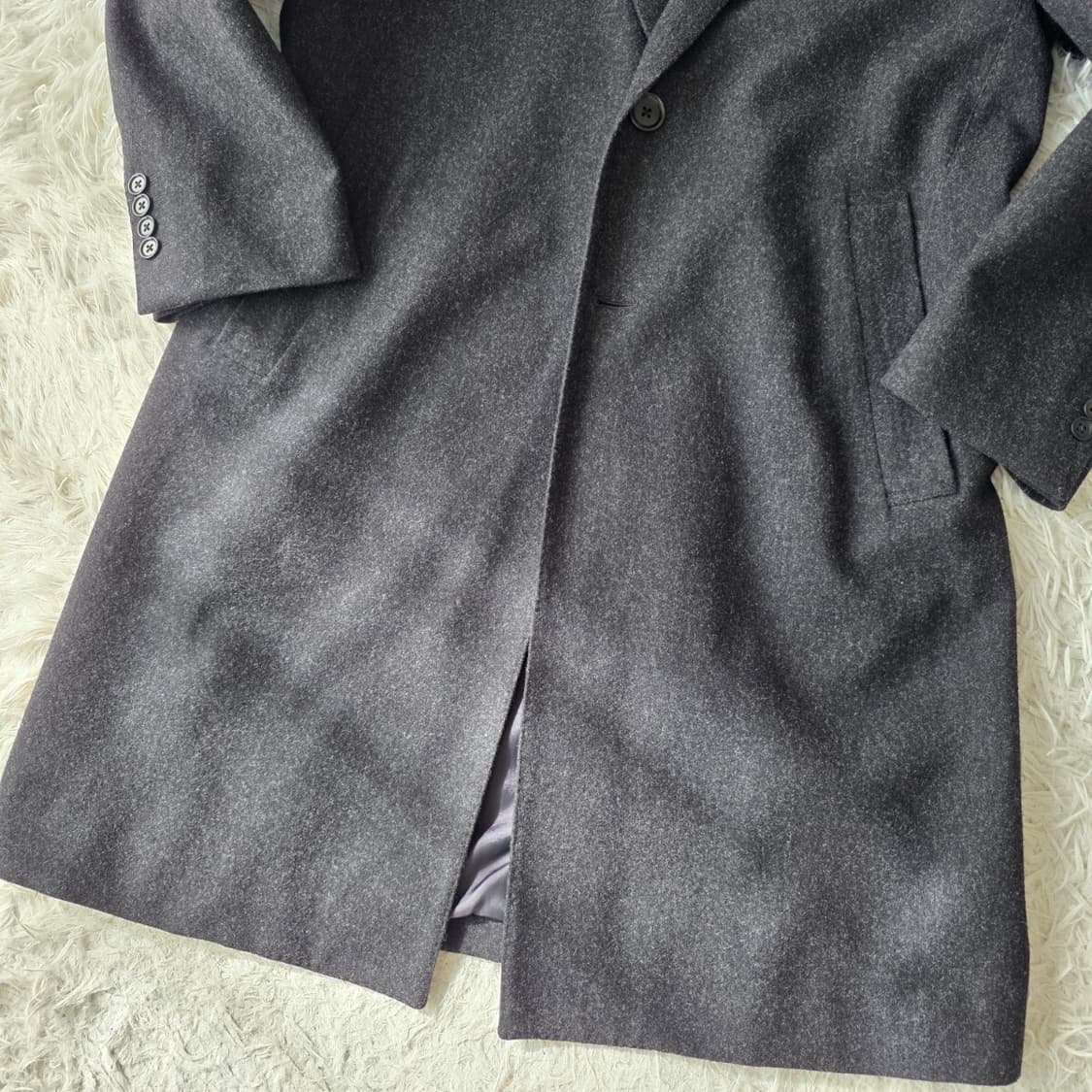 유나이티드애로우즈x로로피아나 울 코트 상품이미지5