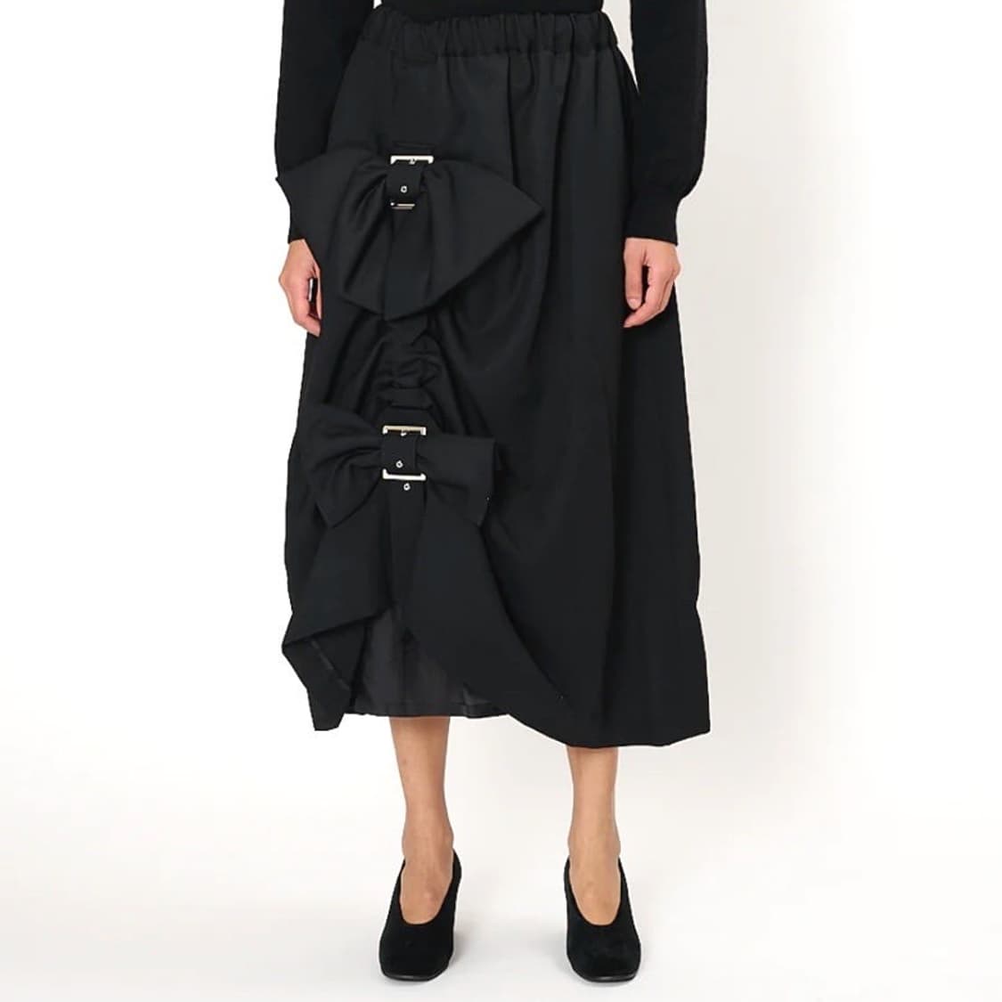 느와 니노미야케이 리본스커트 s사이즈 상품이미지1