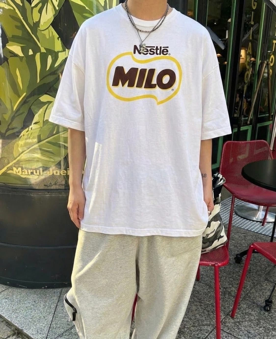 nestle Milo 빈티지 반팔 티셔츠 상품이미지1