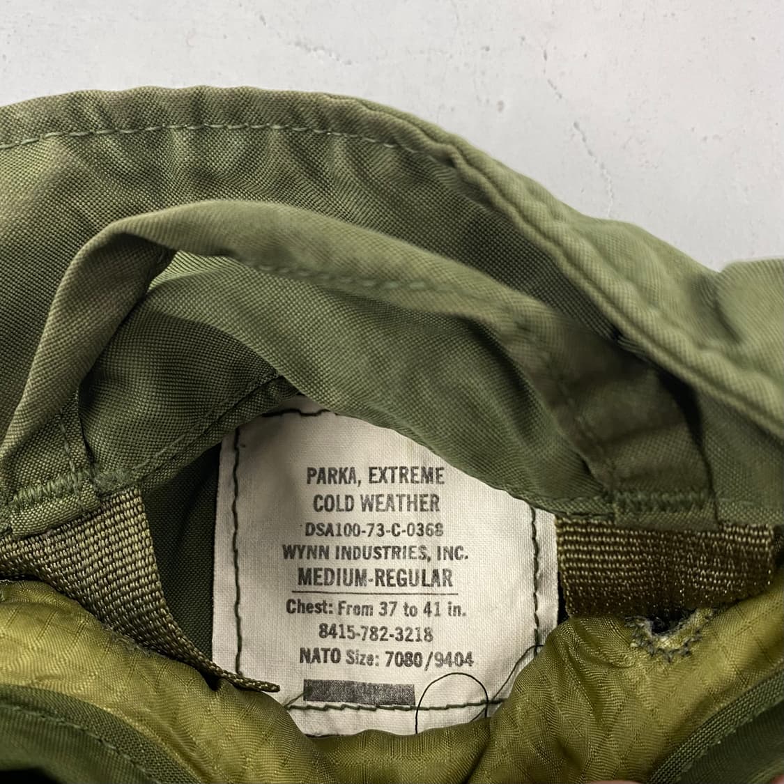 70s-80s US Army M65 피시테일 자켓 (103) 상품이미지6