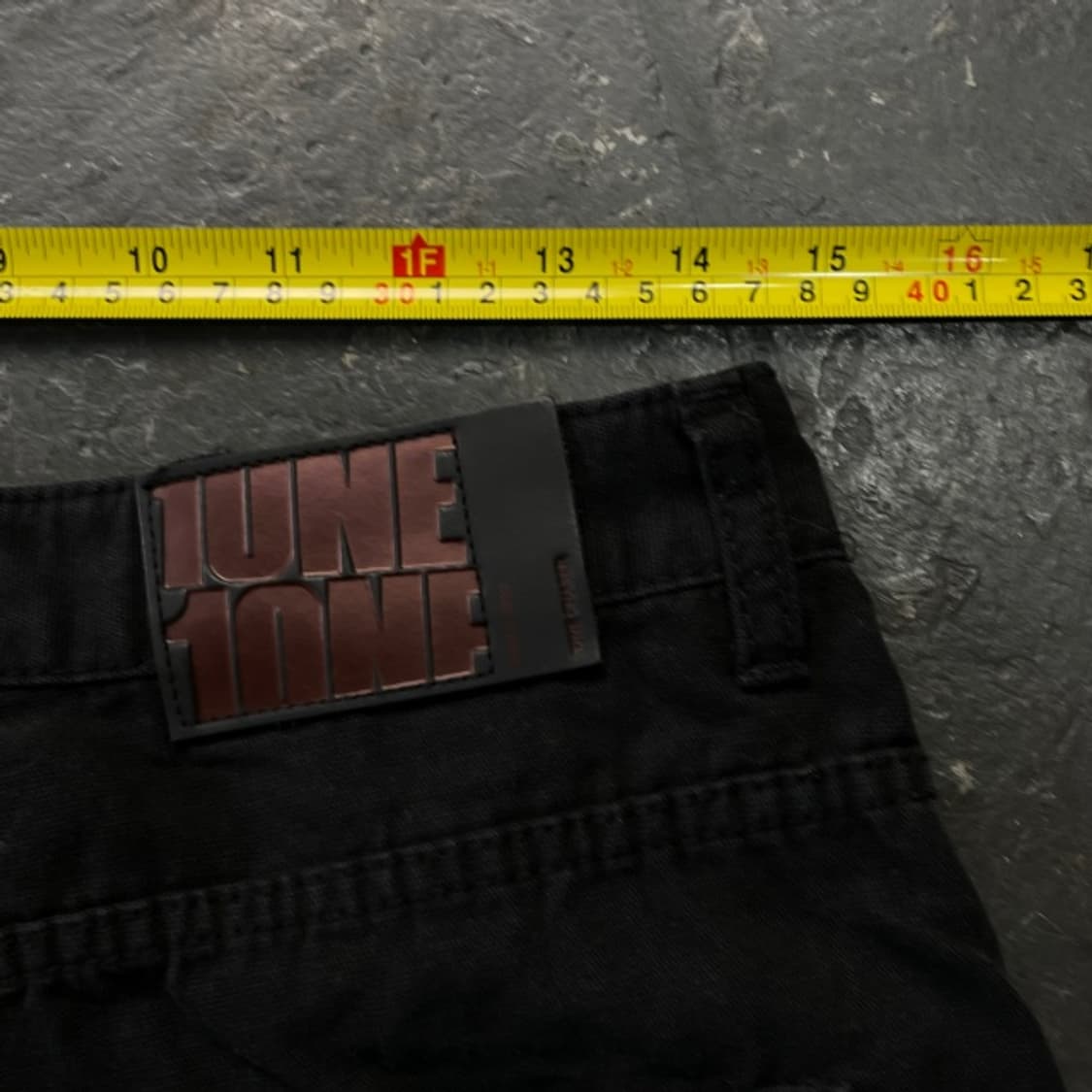  IONE 와이드 카고 데님팬츠  상품이미지8