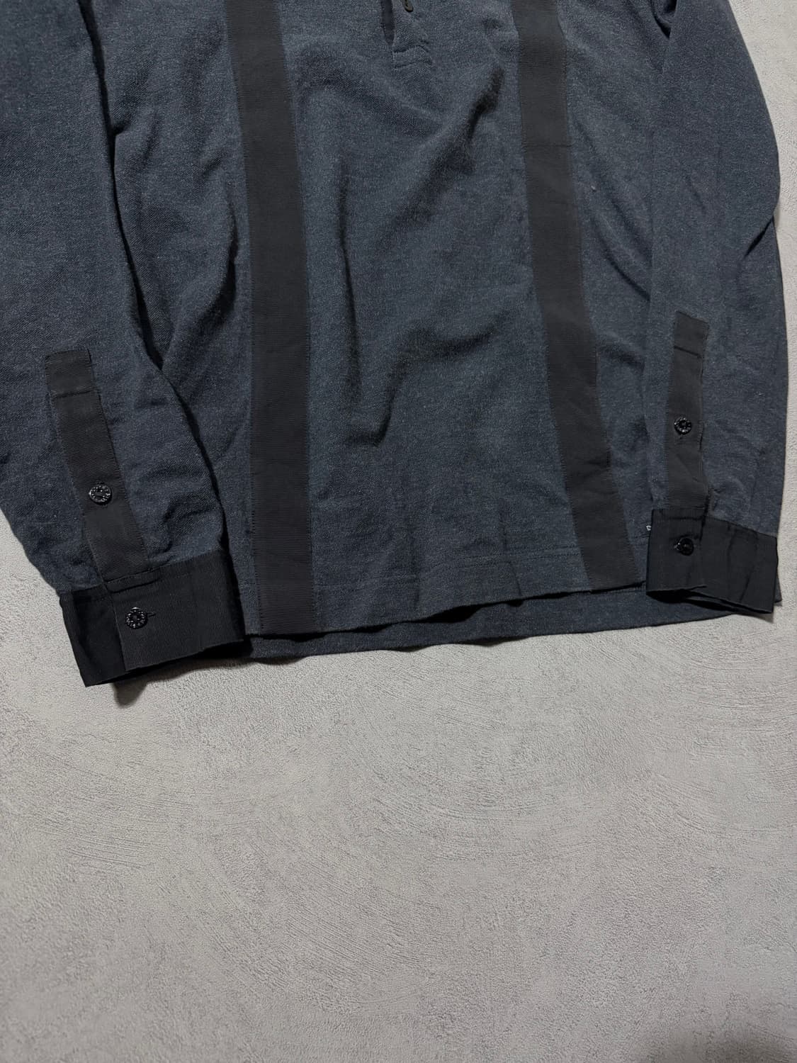 돌체앤가바나 패널 폴로셔츠 차콜 상품이미지5