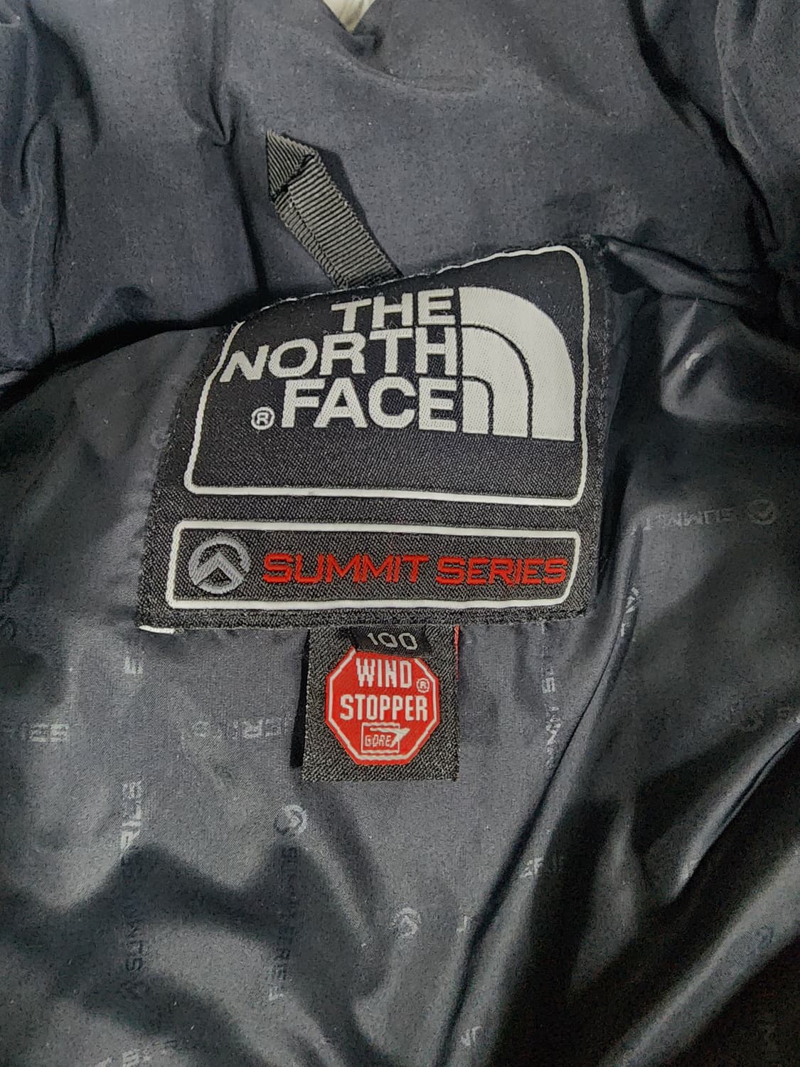 노스페이스 대장 써밋 윈드스토퍼 700 구스 패딩 L 상품이미지3