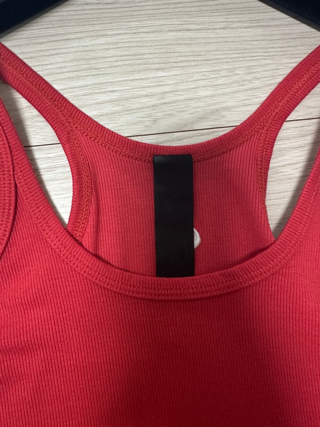 크롬하츠 배드 시드자수 레드 미니 리브 탱크탑 드레스 상품이미지3