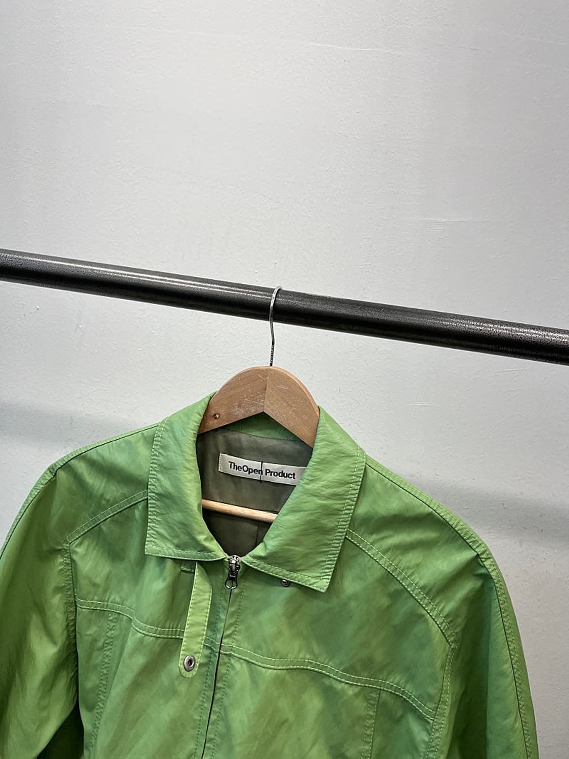 여) 더오픈오프덕트 비건레더 멜론자켓  상품이미지5