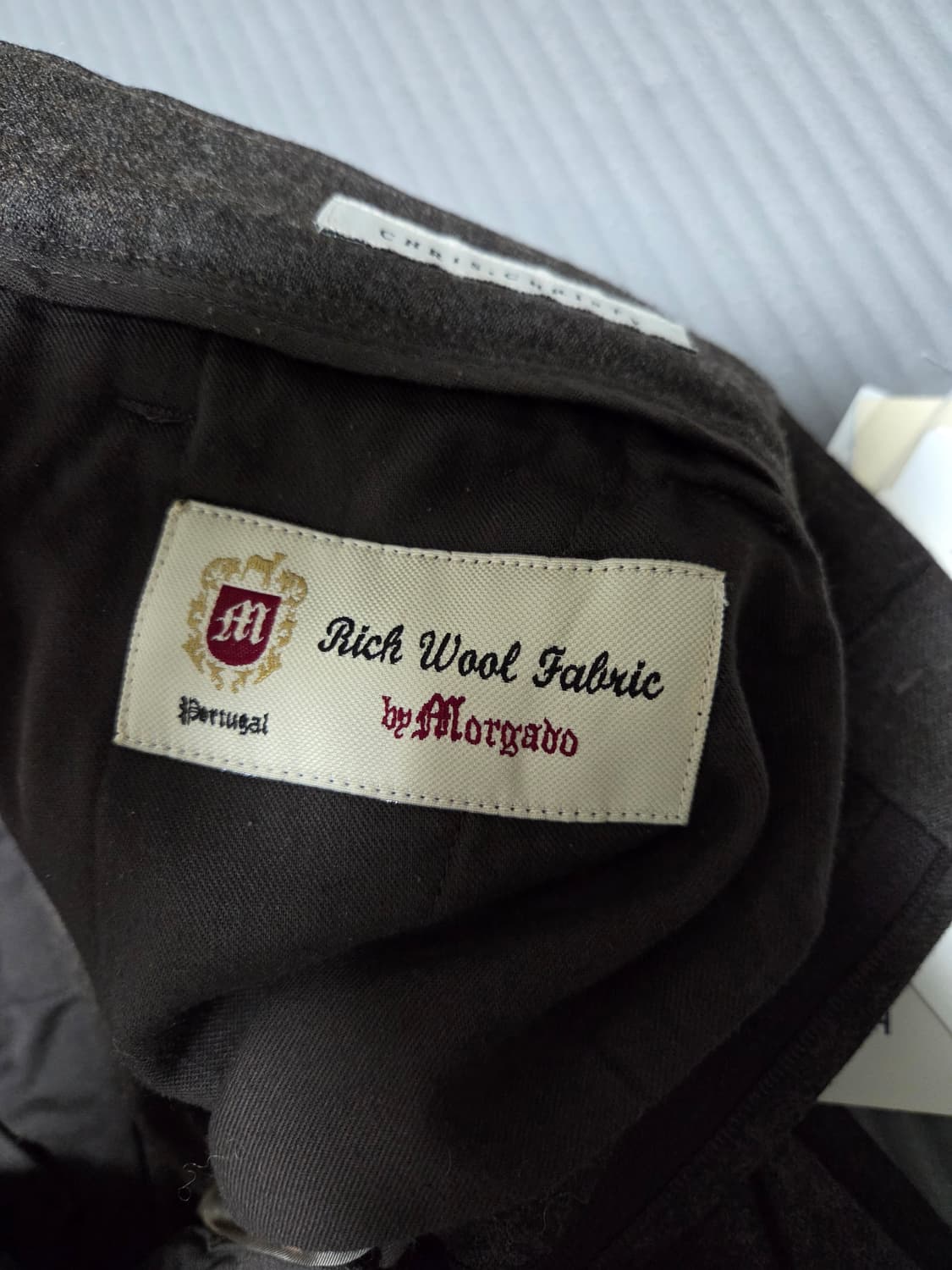 이태리 리치울 브라운 슬랙스,트라우저78(30)사이즈판매(크리스크리스티) 상품이미지3