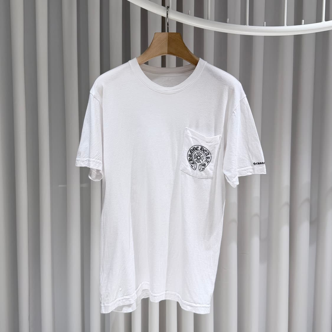 M / 크롬하츠 홀스슈 화이트 반팔티셔츠 상품이미지1