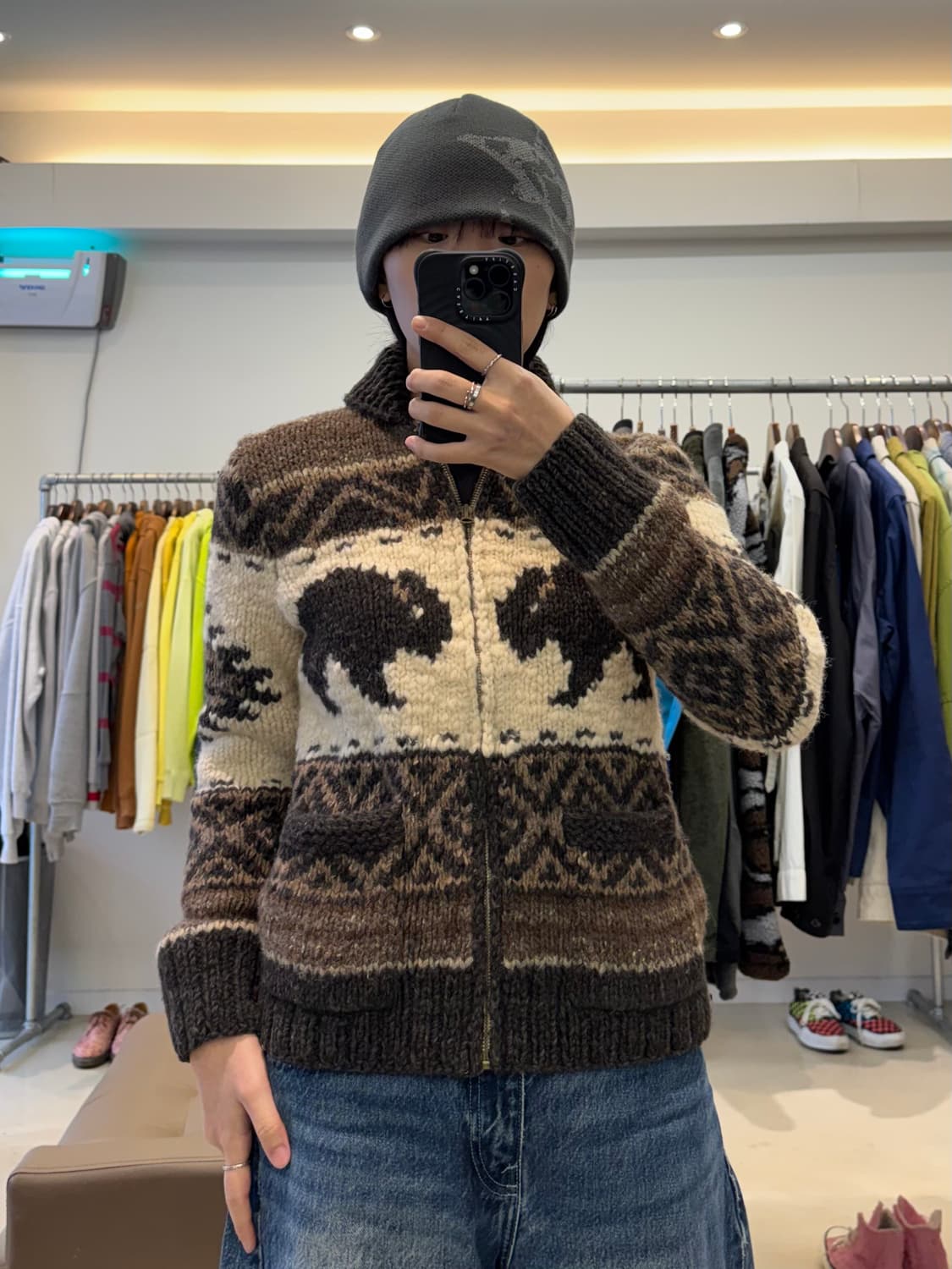 폴로 랄프로렌 베어&성조기 코위찬 집업 상품이미지6