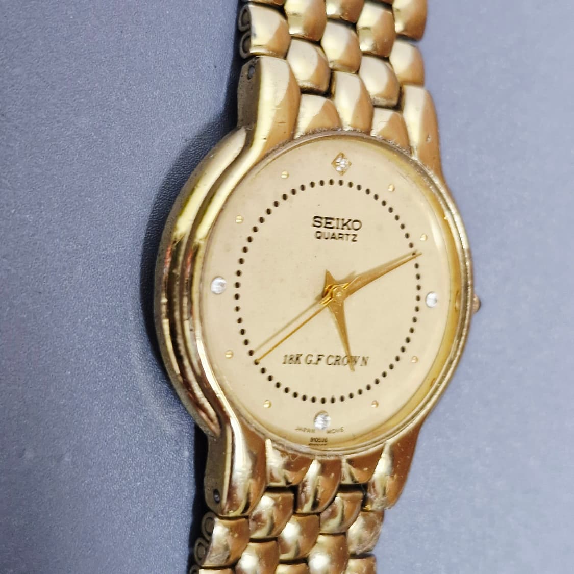 세이코 빈티지 쿼츠 드레스 워치 상품이미지2
