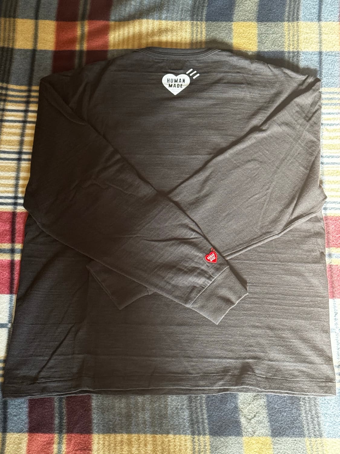 휴먼메이드 롱슬리브 (블랙, XXL(105)) 상품이미지2