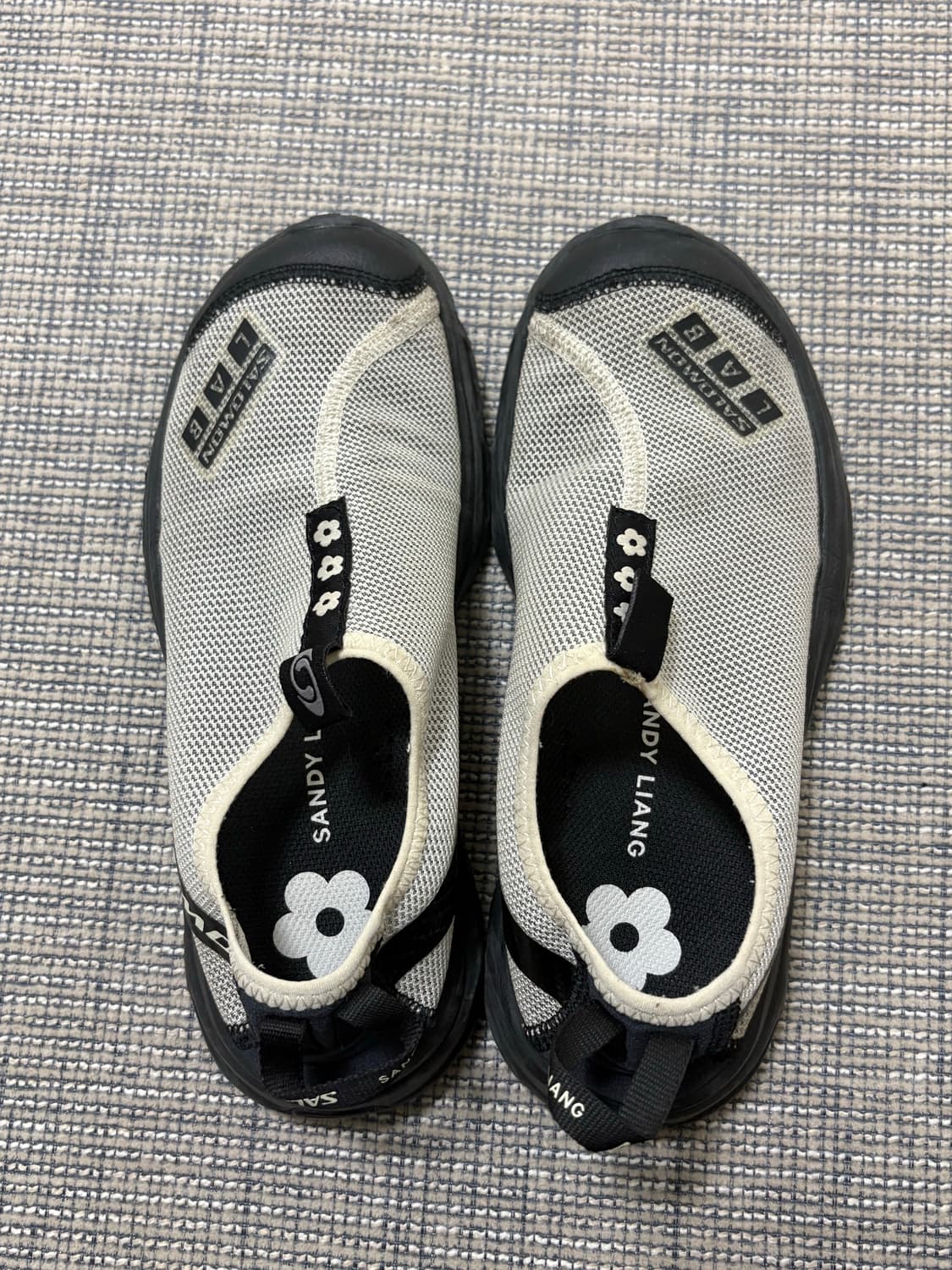 살로몬 x 샌디 리앙 RX 모크 3.0 블랙 화이트 235 판매해요 상품이미지1