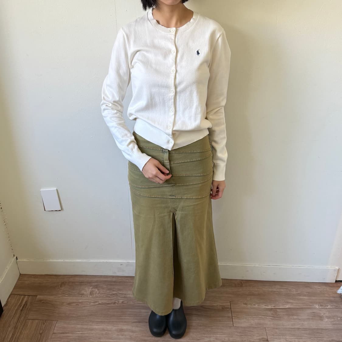 폴로 피마코튼 가디건 상품이미지1