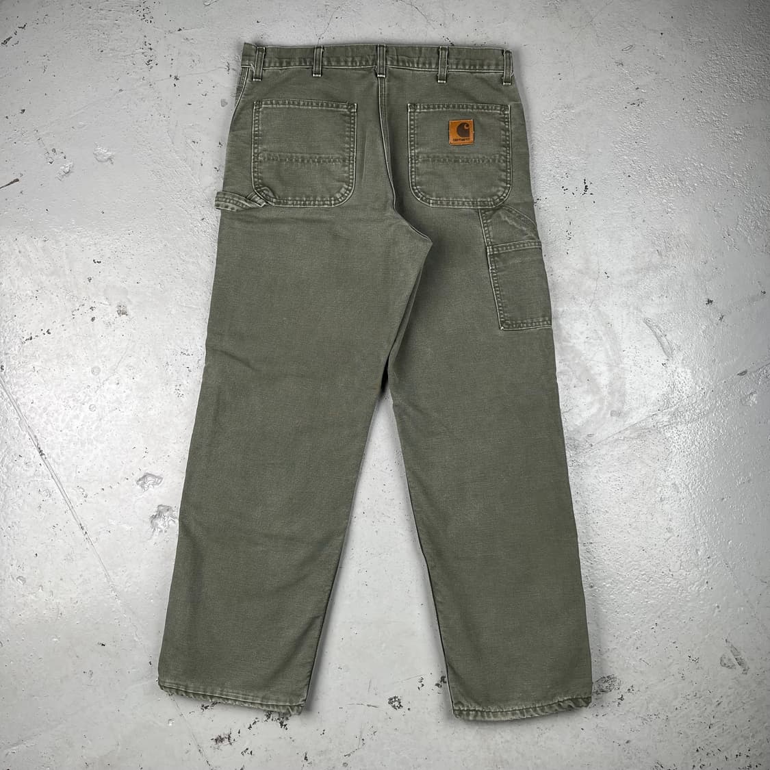 빈티지 칼하트 블랭킷 라인드 카펜터 팬츠 B111MOS 상품이미지3