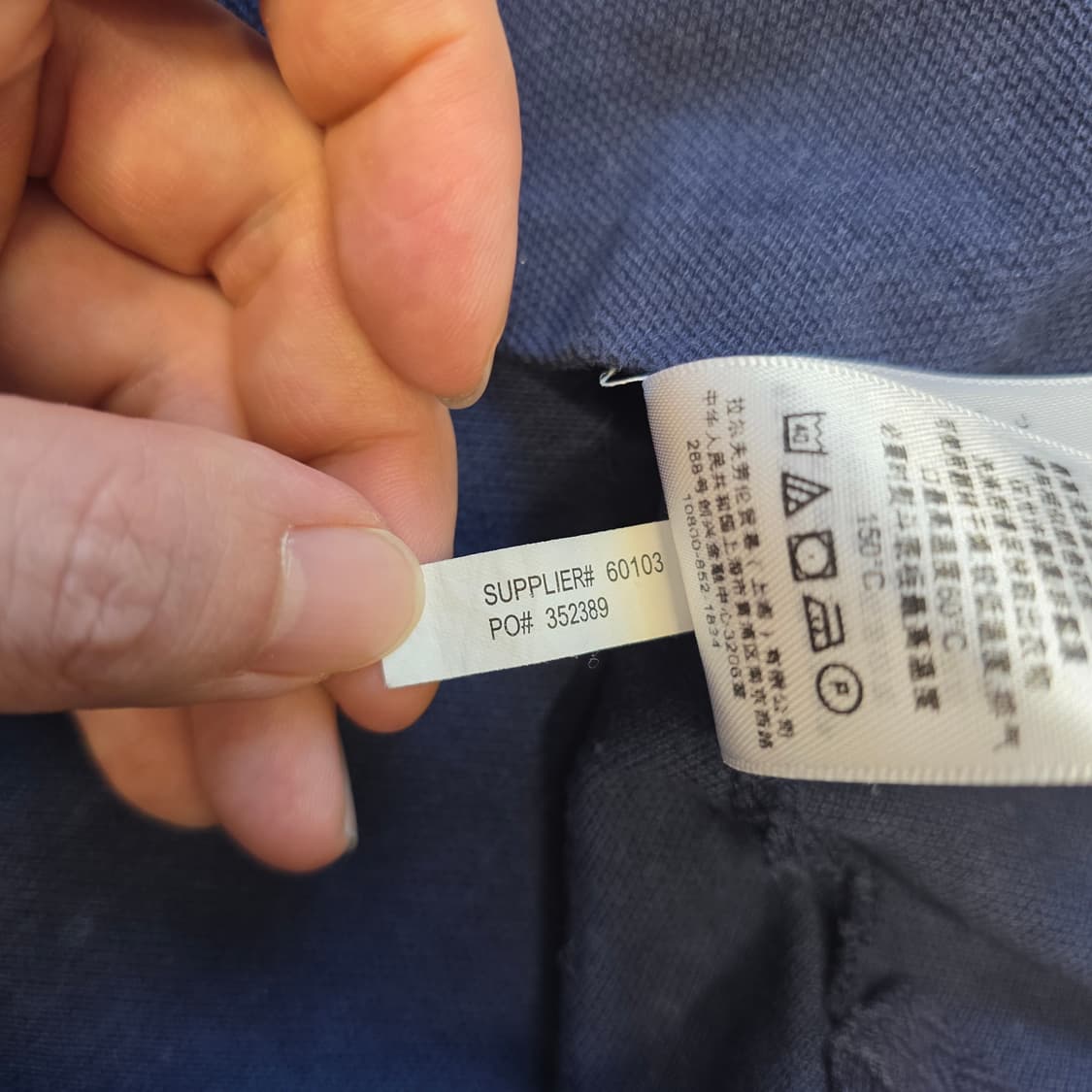 [S]폴로 랄프로렌 네이비 빅포니 커스텀핏 카라티 상품이미지6