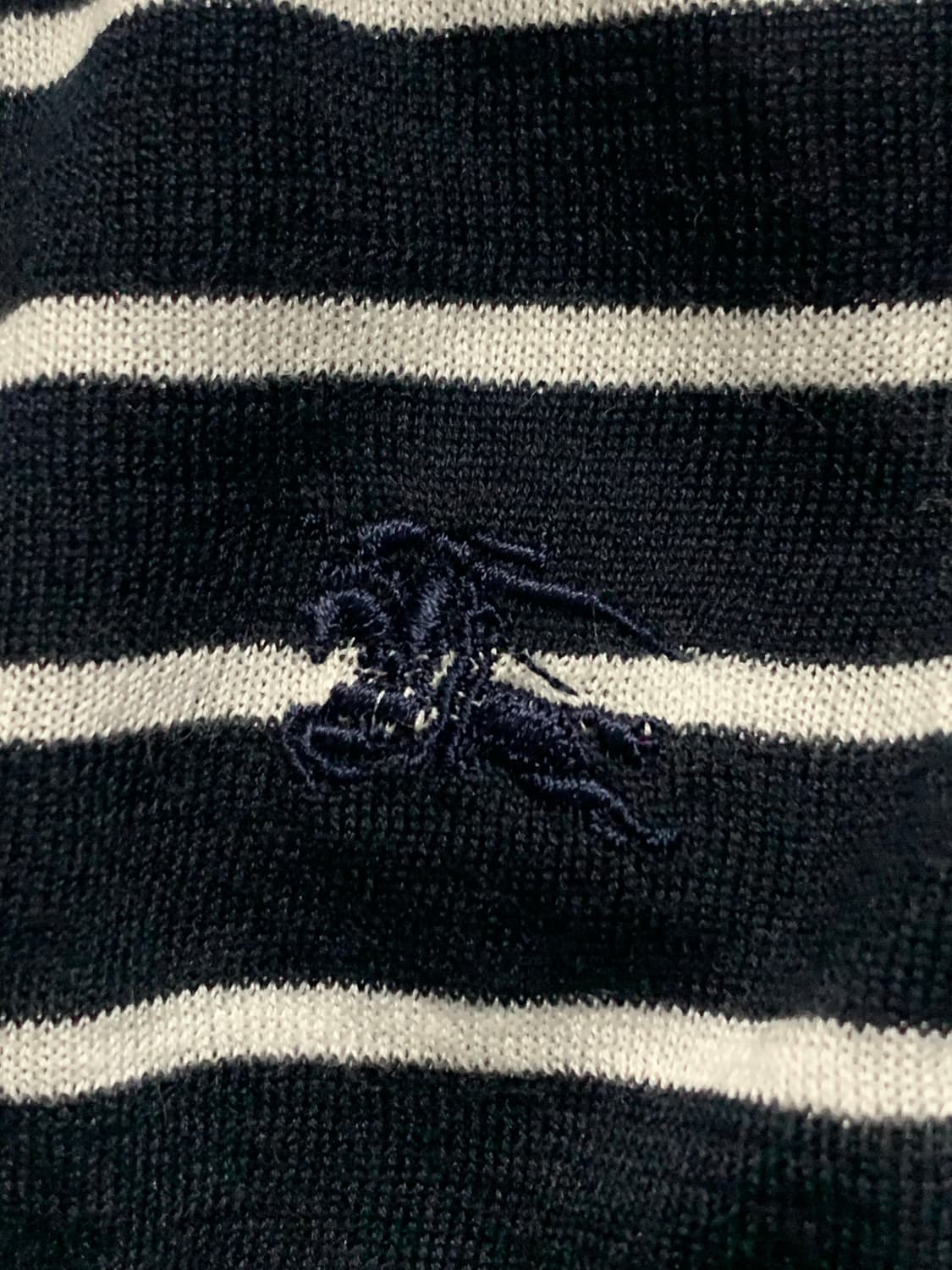 BURBERRY 버버리 런던 스트라이프 패턴 숏츠 슬리브드(2 사이즈) 상품이미지6