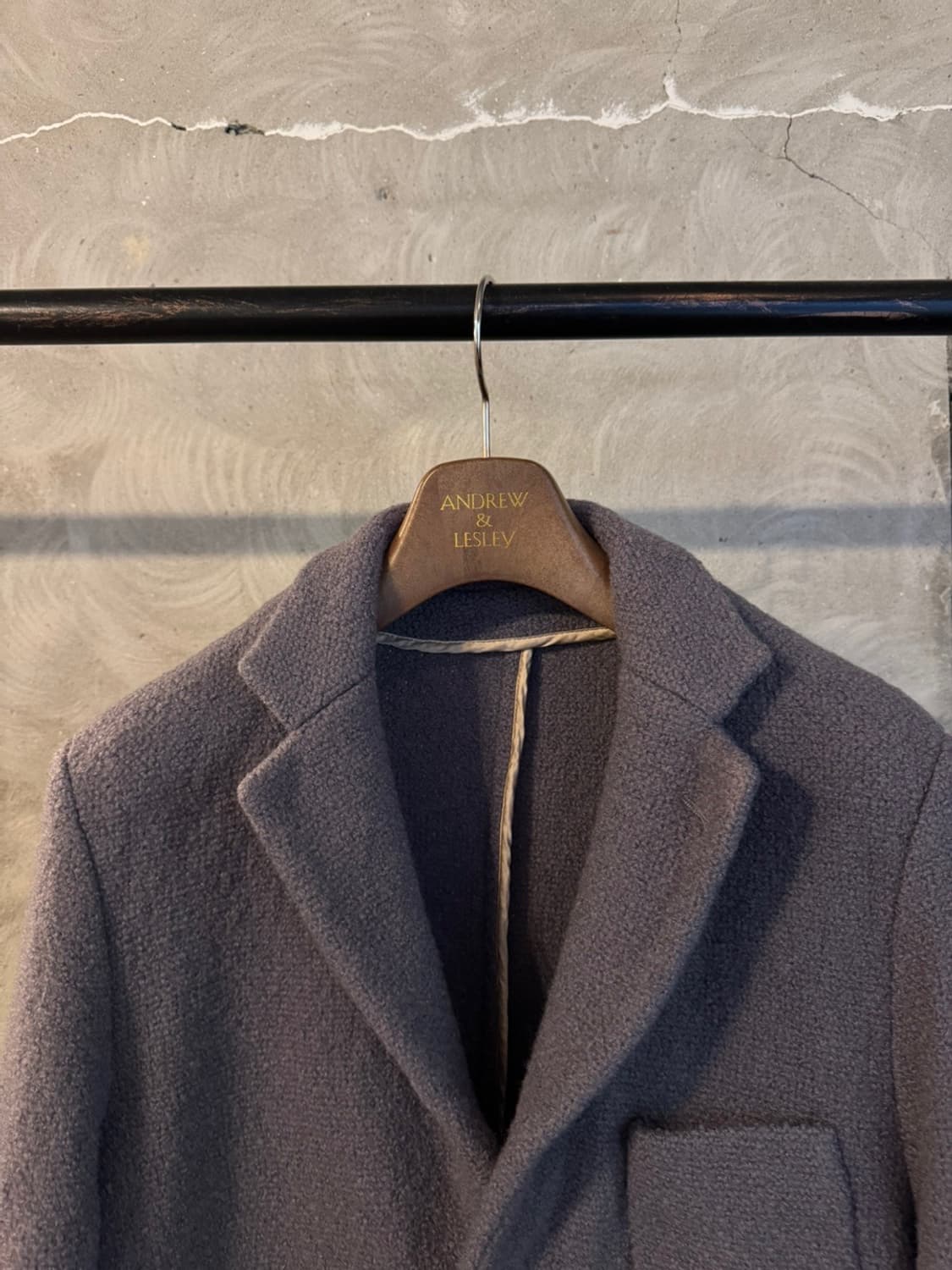 파올리니 니트 패브릭 코트 100 상품이미지3