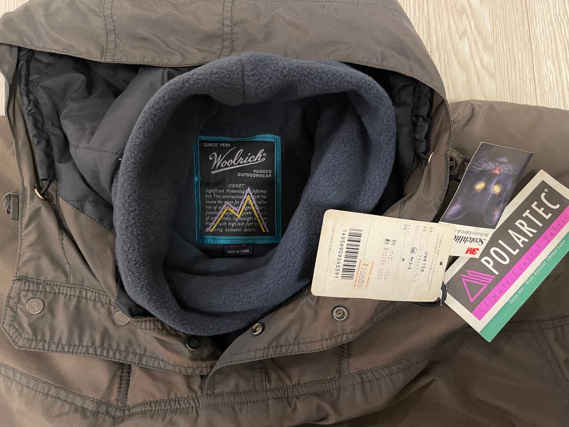 울리치 Woolrich 90s 나일론 풀오버 아노락 자켓 빈티지 상품이미지5