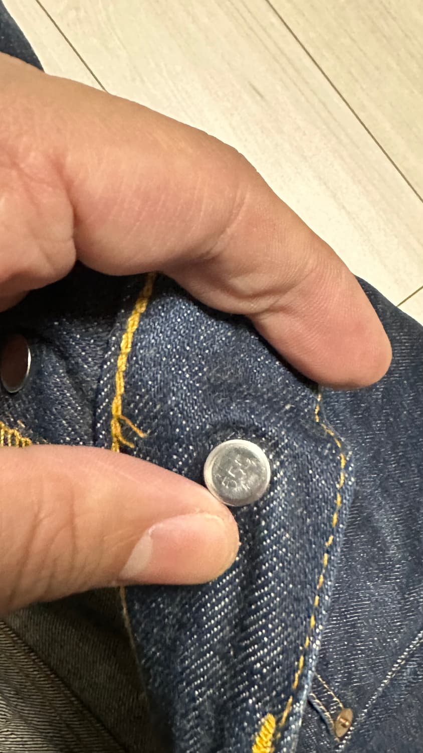 리바이스 501XX BIG E 신치백 셀비지 팬츠 W32 L28 상품이미지4