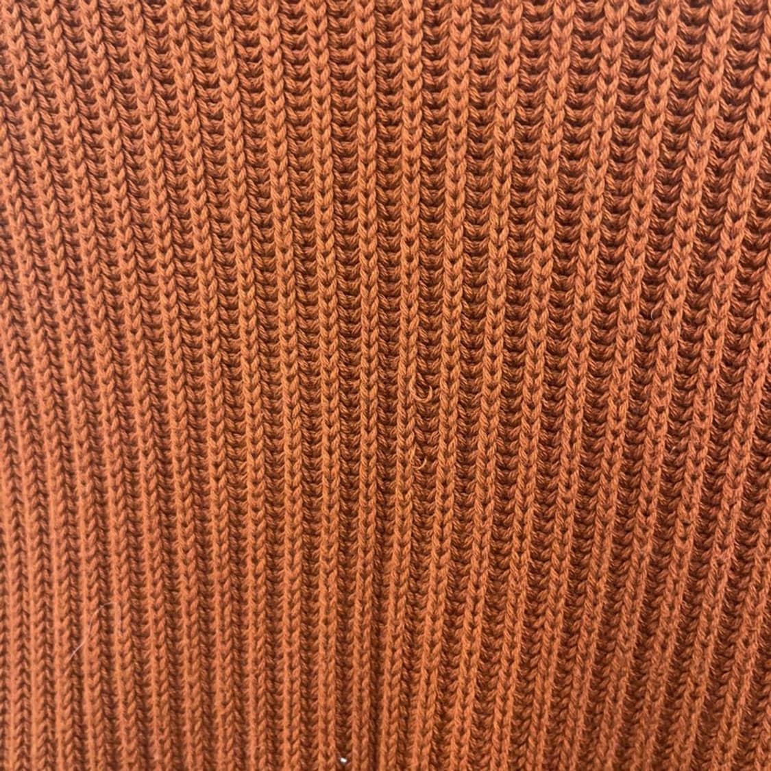니티드 캐주얼 빈티지 오렌지브라운 뜨개 니트 L C09004 상품이미지7