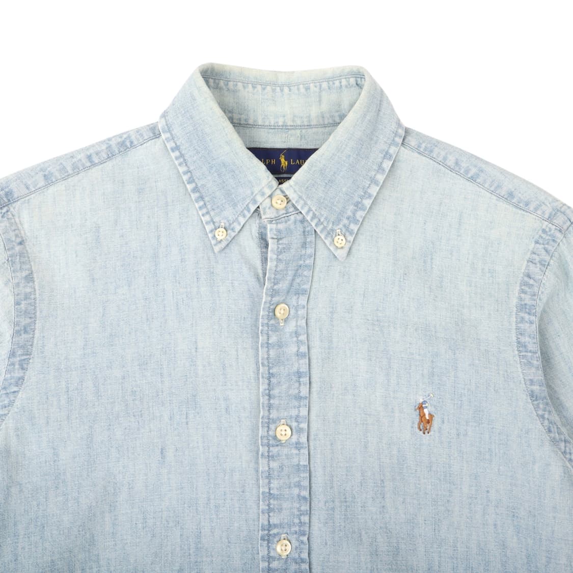 폴로 랄프로렌 데님 샴브레이 멀티포니 셔츠 상품이미지2