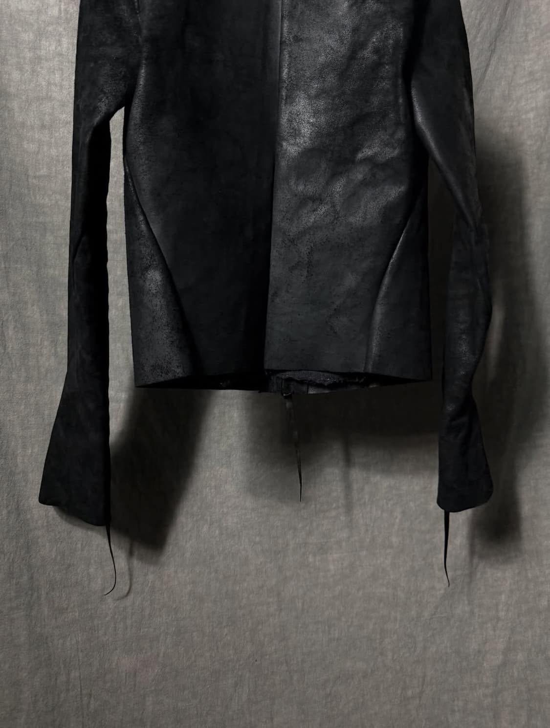 m.a+ Cross Seam Horse Leather Jacket 상품이미지7