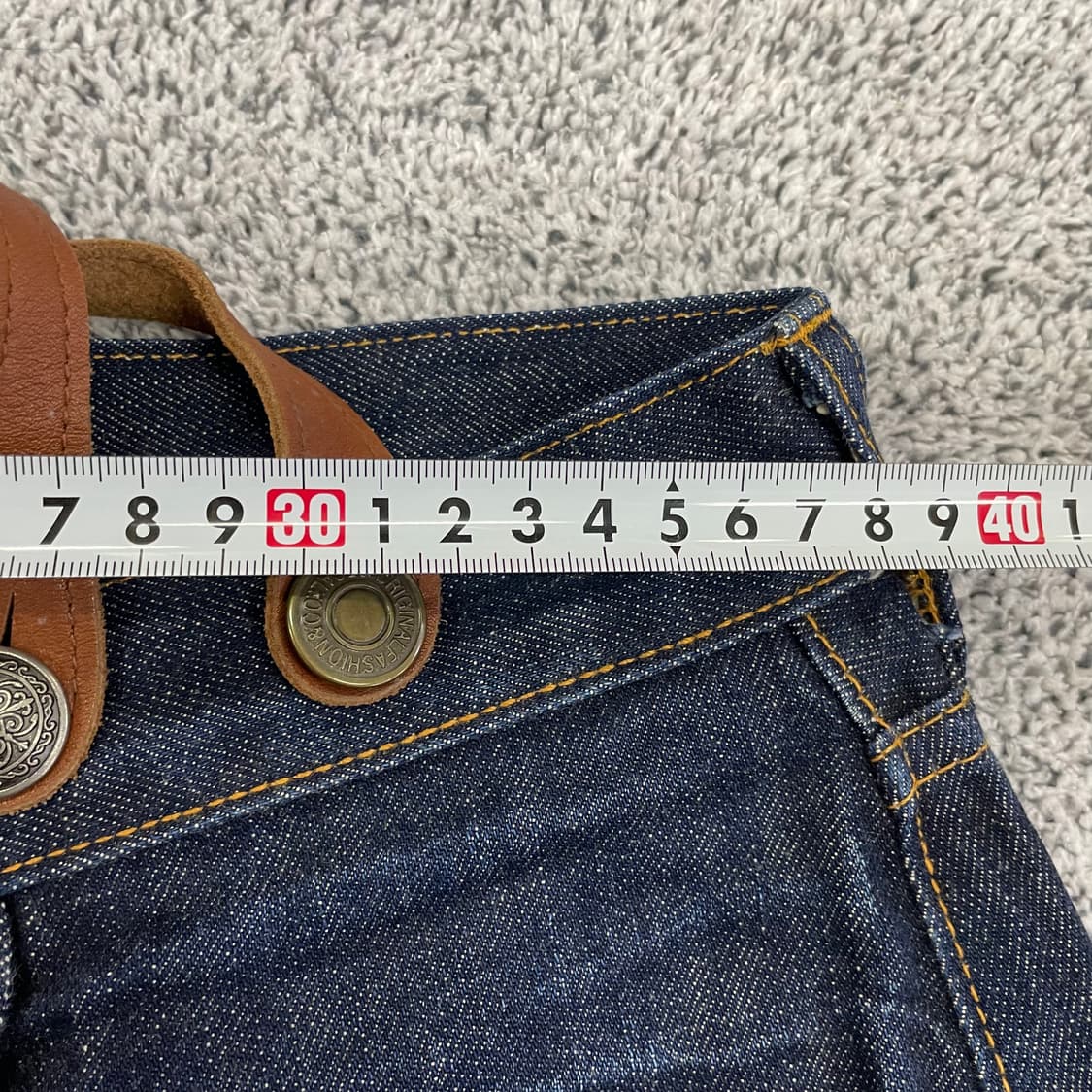 [31] 리바이스 LVC 47501 셀비지 서스펜더 데님팬츠 1209EB 상품이미지5