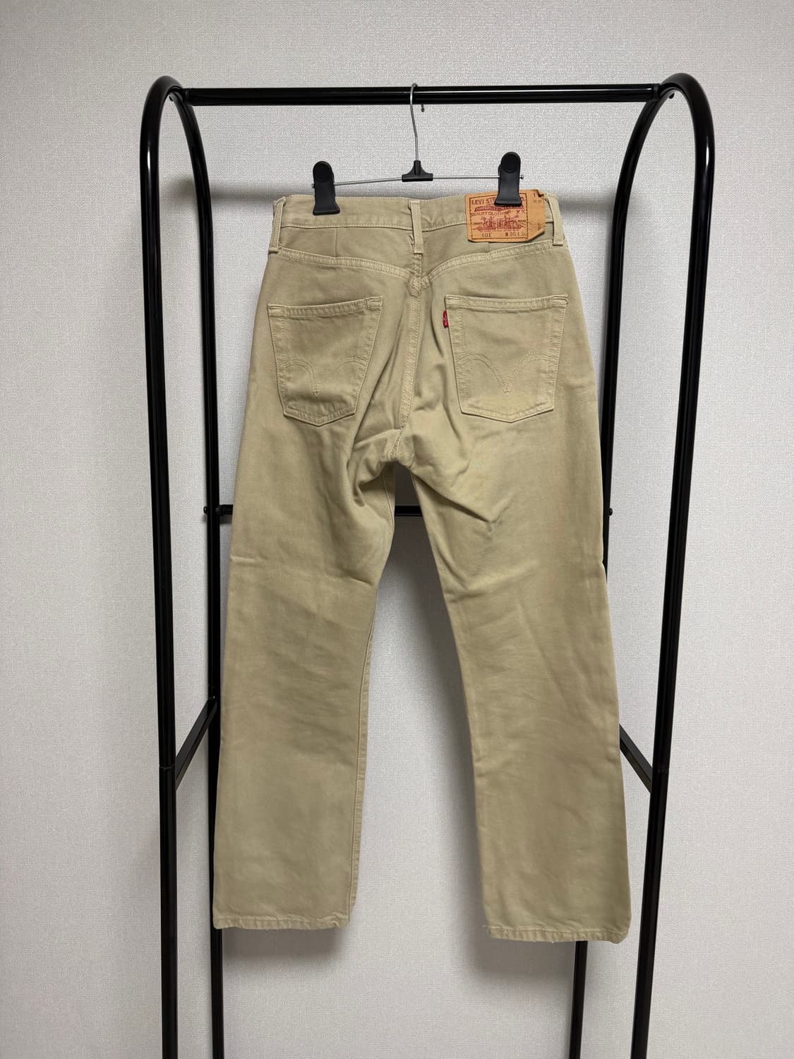 빈티지 리바이스 501 베이지 데님팬츠 상품이미지2