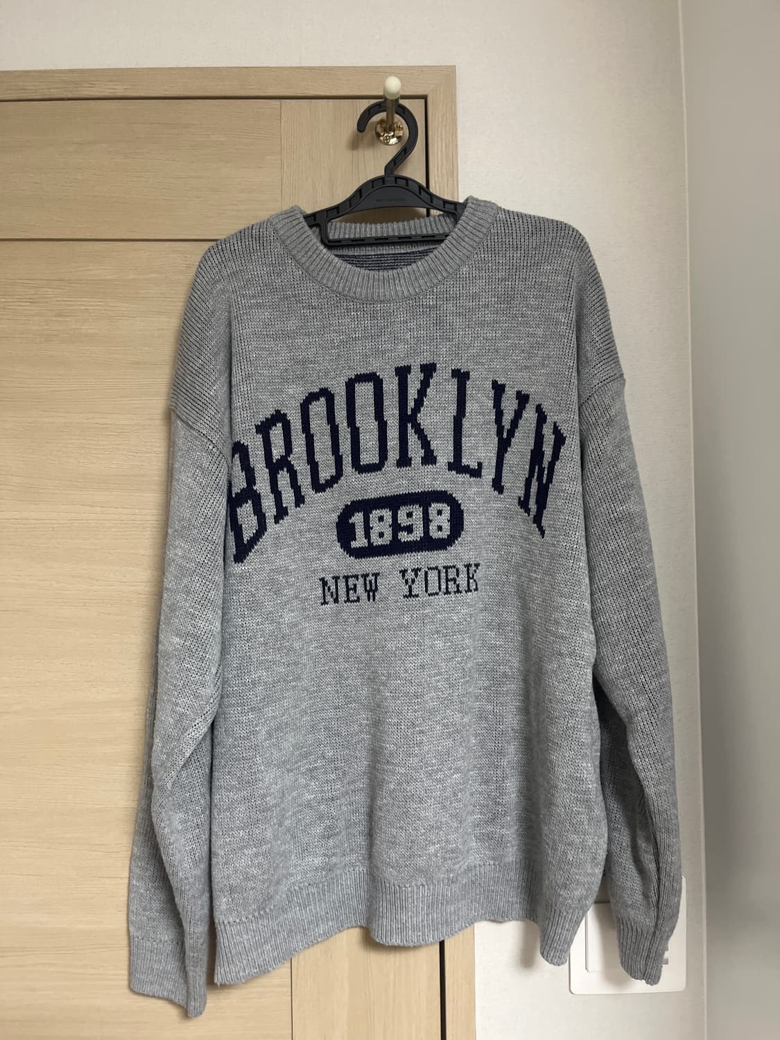 빈티지 그레이 니트 상품이미지1