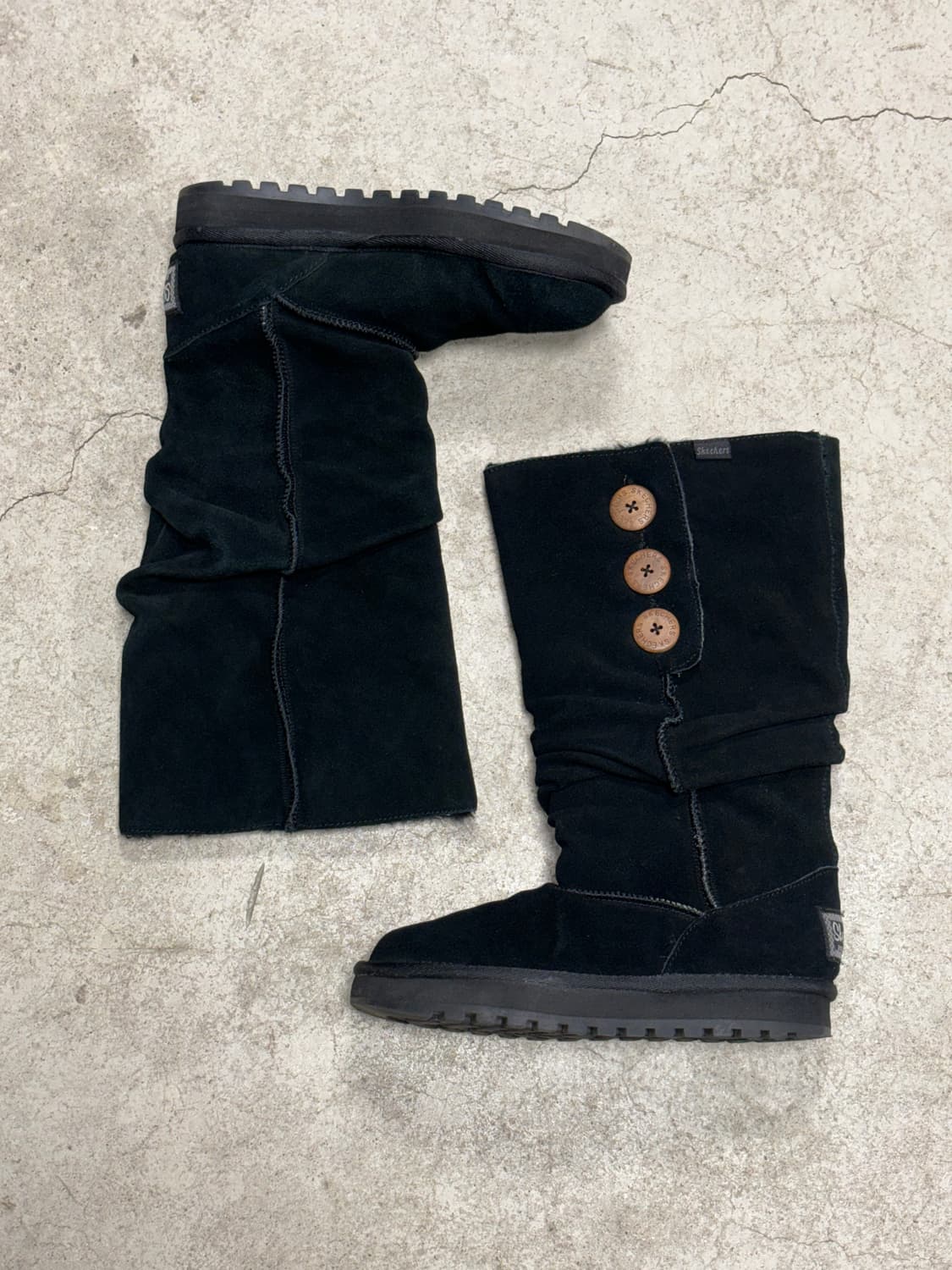 스케쳐스 스웨이드 버튼 부츠  상품이미지8