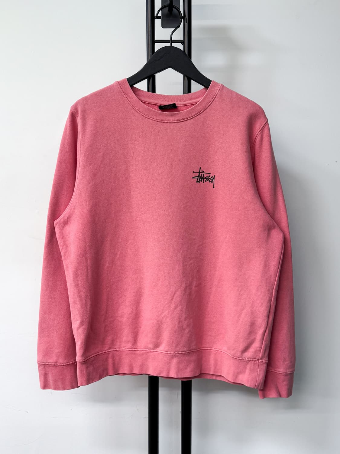 스투시 빅 스탁 로고 크루넥 상품이미지2