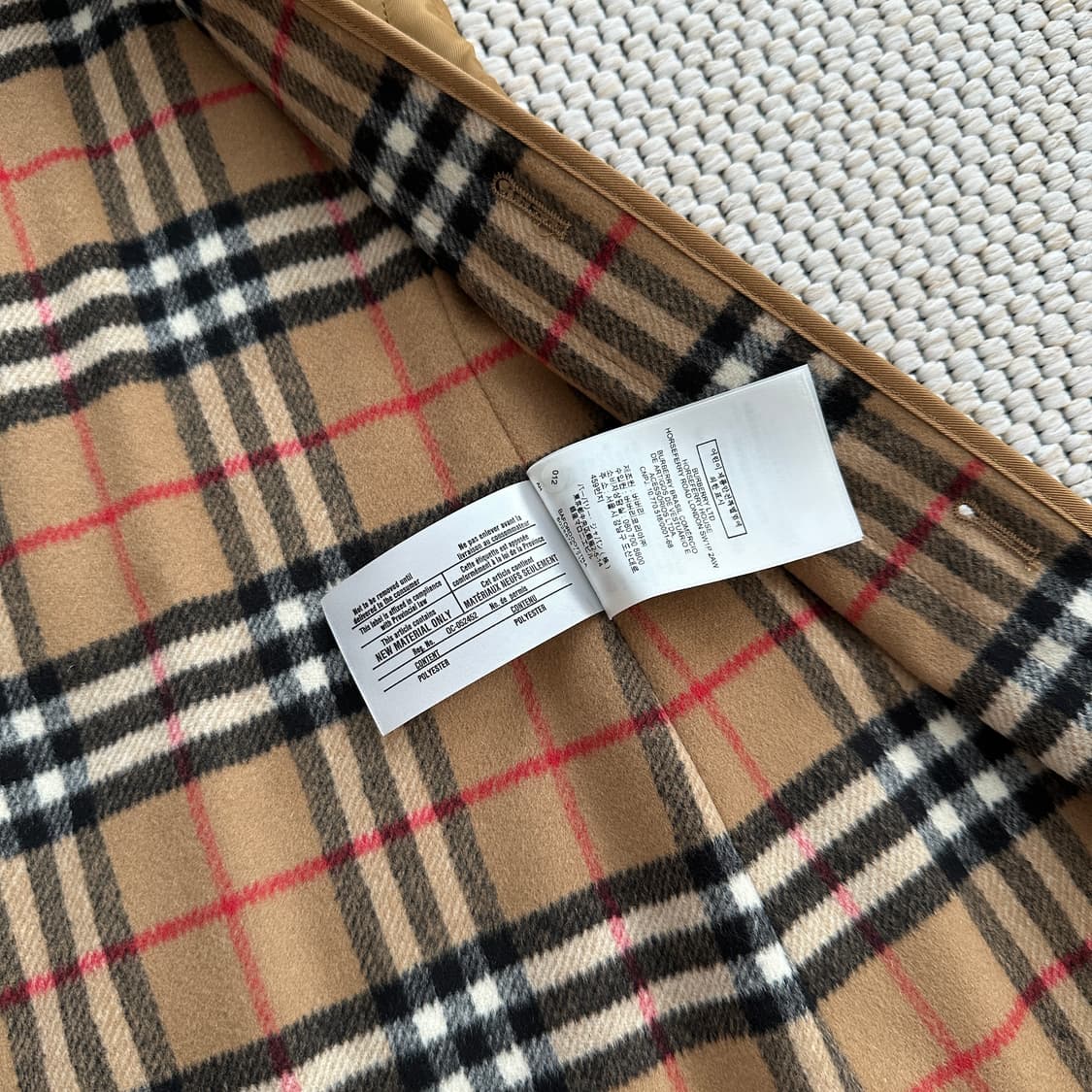 버버리(Burberry) 롱 워머 베스트 상품이미지9