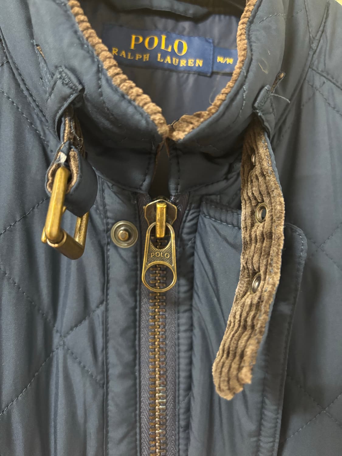 폴로 랄프로렌 네이비 퀼팅 조끼 상품이미지2