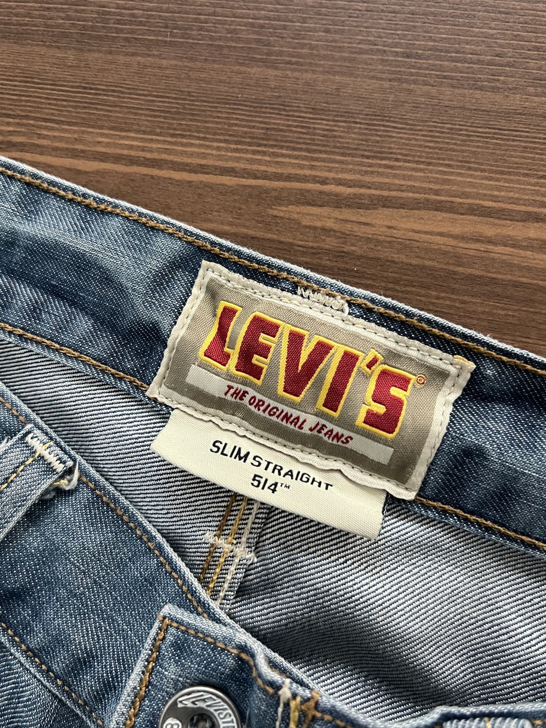 Levis 리바이스 514 슬림 스트레이트 데님 팬츠 상품이미지7