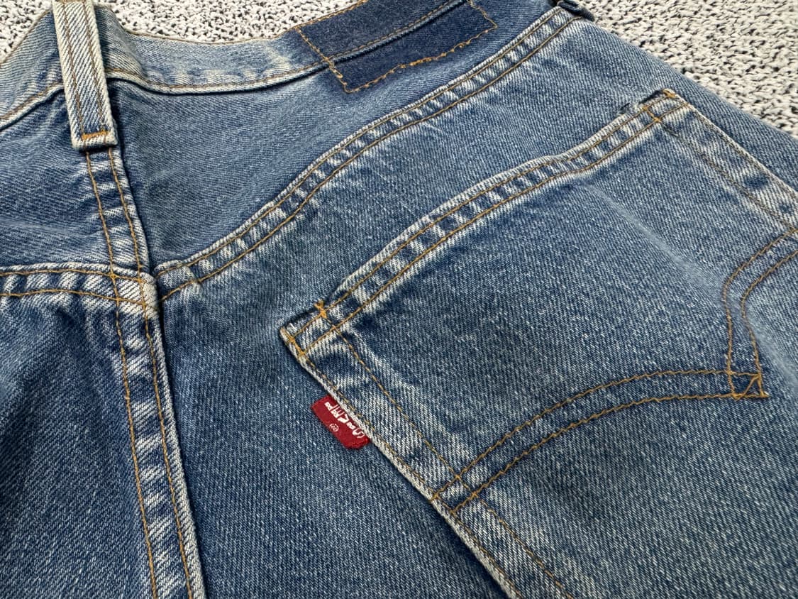 리바이스501 90s 발렌시아산555 셀비지 상품이미지5