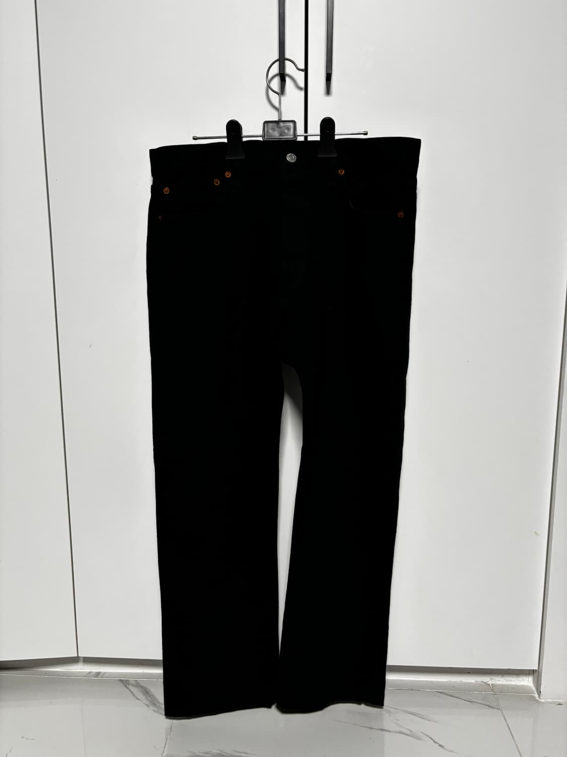 리바이스 501 흑청 데님 청바지 상품이미지1