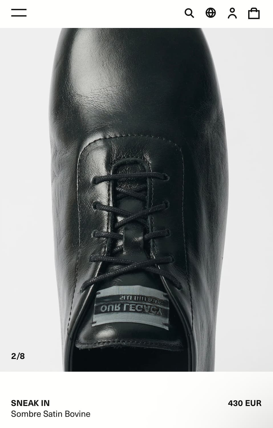 25ss 아워레가시 스니크인 44 상품이미지2