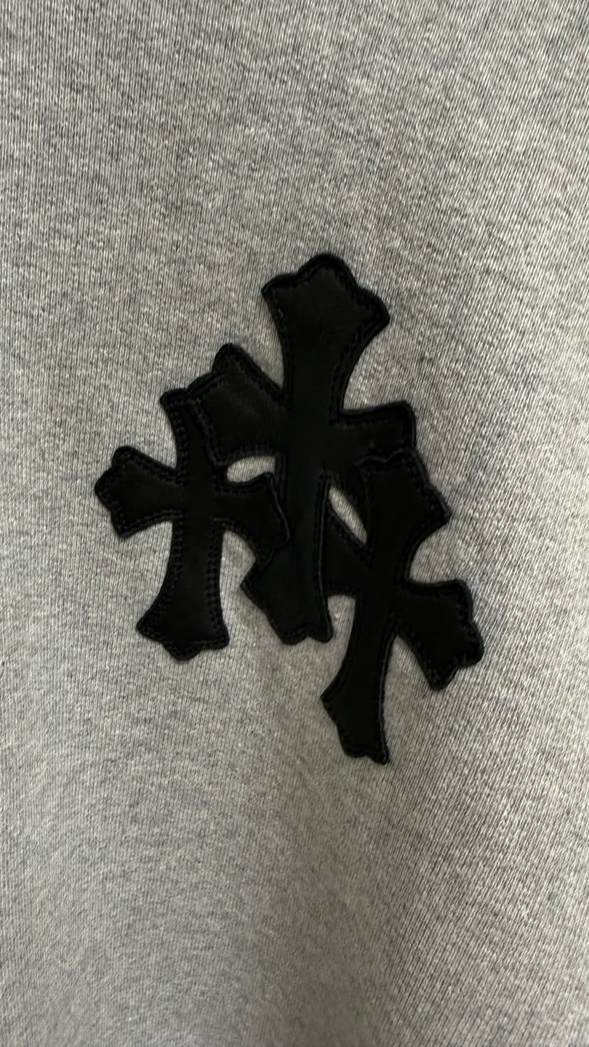 [L] 크롬하츠 페이퍼잼 하프집업 그레이 상품이미지2