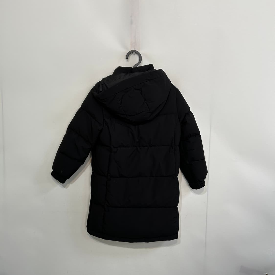 머렐 키즈 오리털 롱패딩 130 블랙  상품이미지4