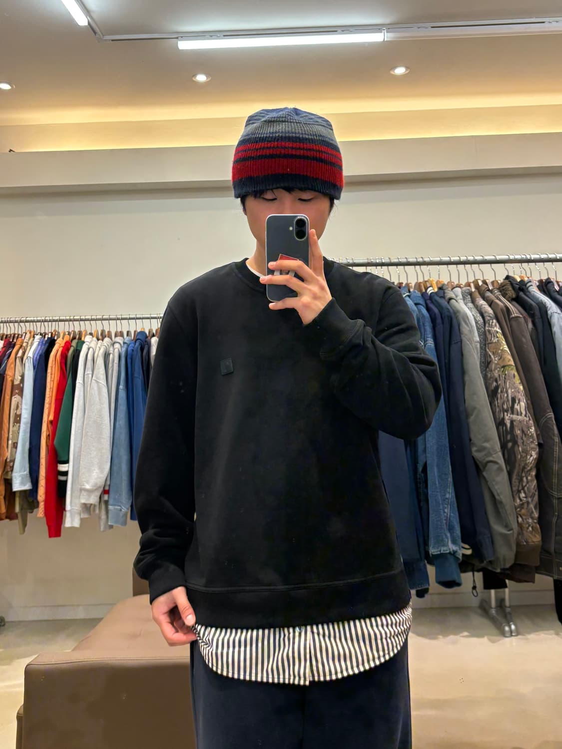 솔리드옴므 레이어드 스웻셔츠 상품이미지9