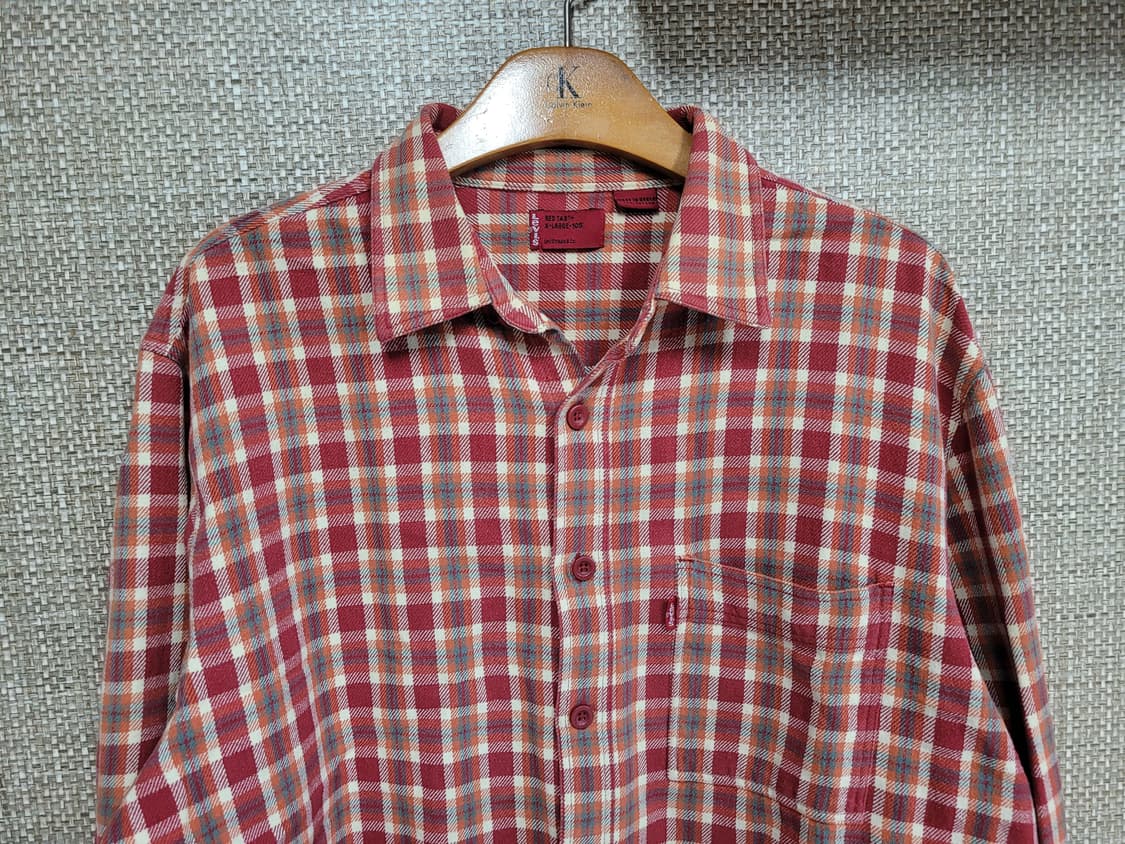 105~110사이즈 리바이스 빈티지 플란넬 셔츠 아메카지  상품이미지2