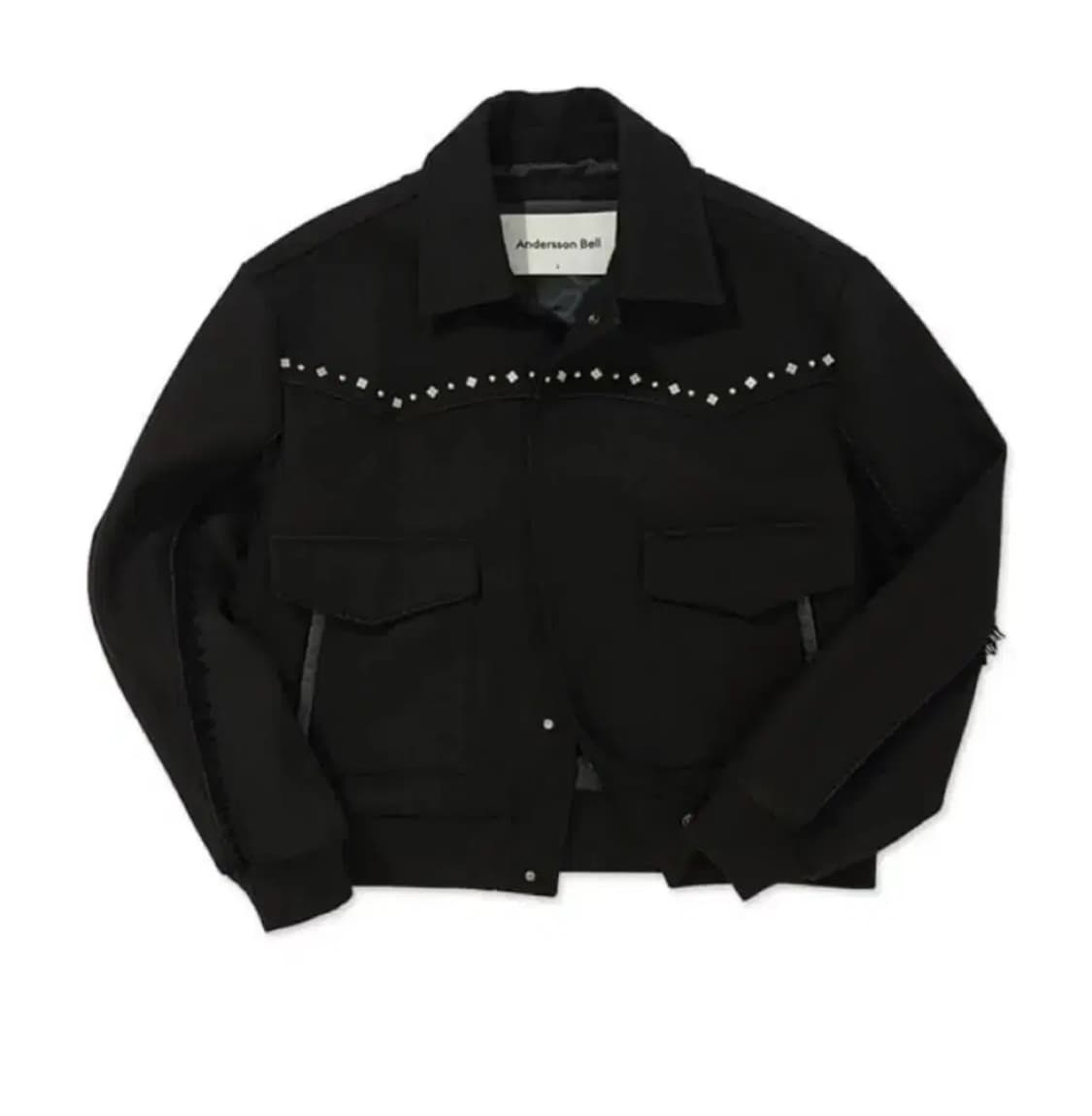 [xl]앤더슨벨 웨스턴 블루종 자켓 급쳐 상품이미지1