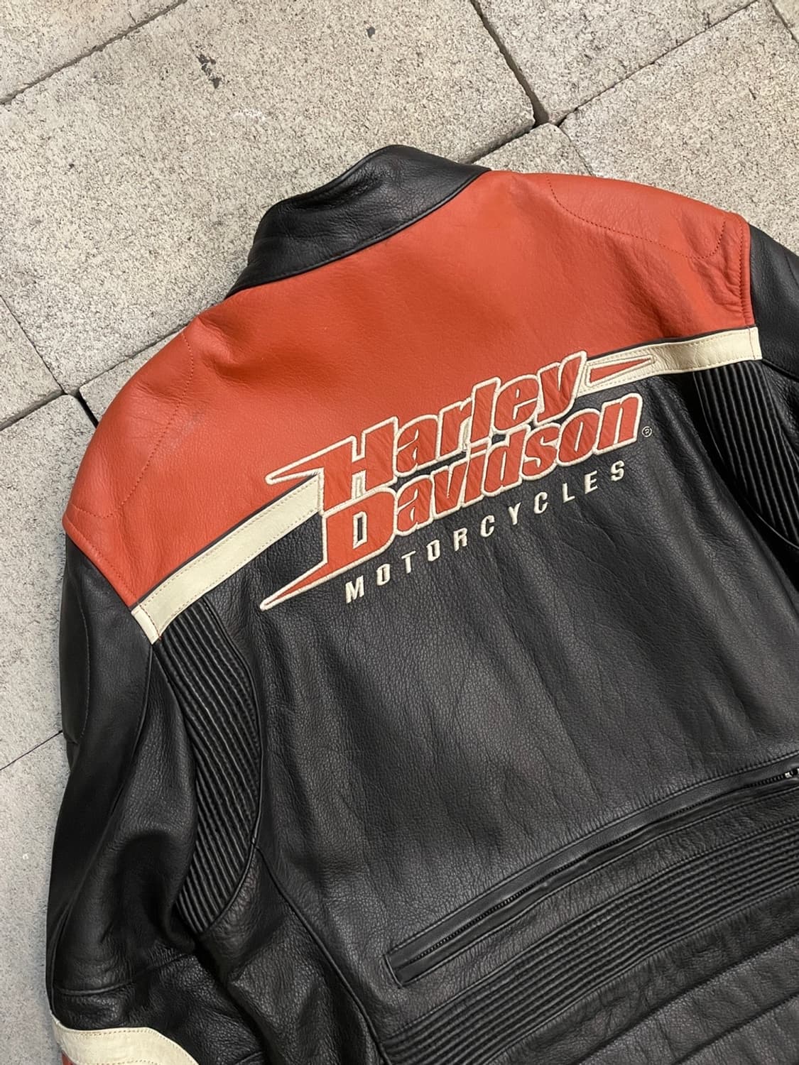 할리데이비슨 바이커 레더 자켓 상품이미지4