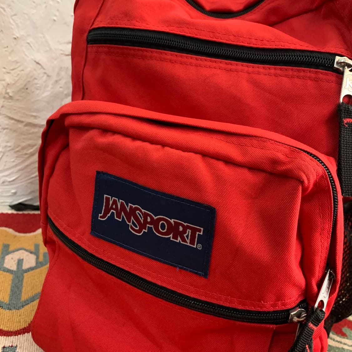 JANSPORT 잔스포츠 빅스튜던트 레드 빨강 백팩 가방 상품이미지4