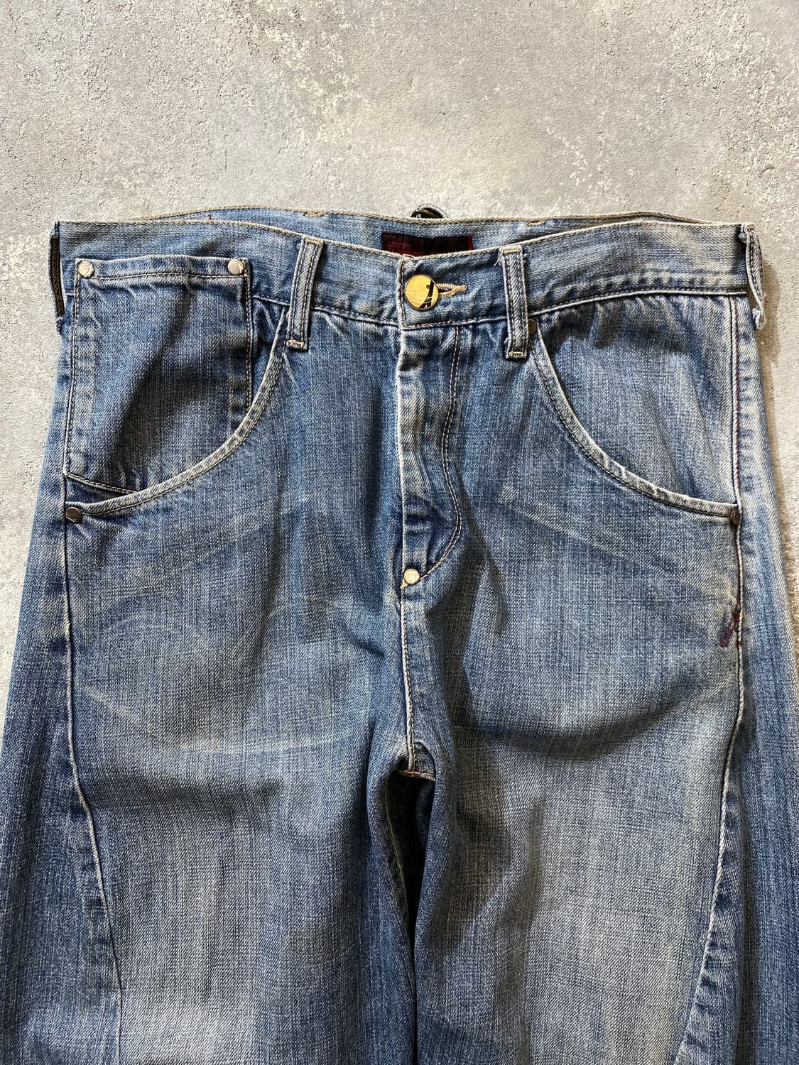 [30] 00s 리바이스 엔지니어드진 신치백 데님팬츠 상품이미지4