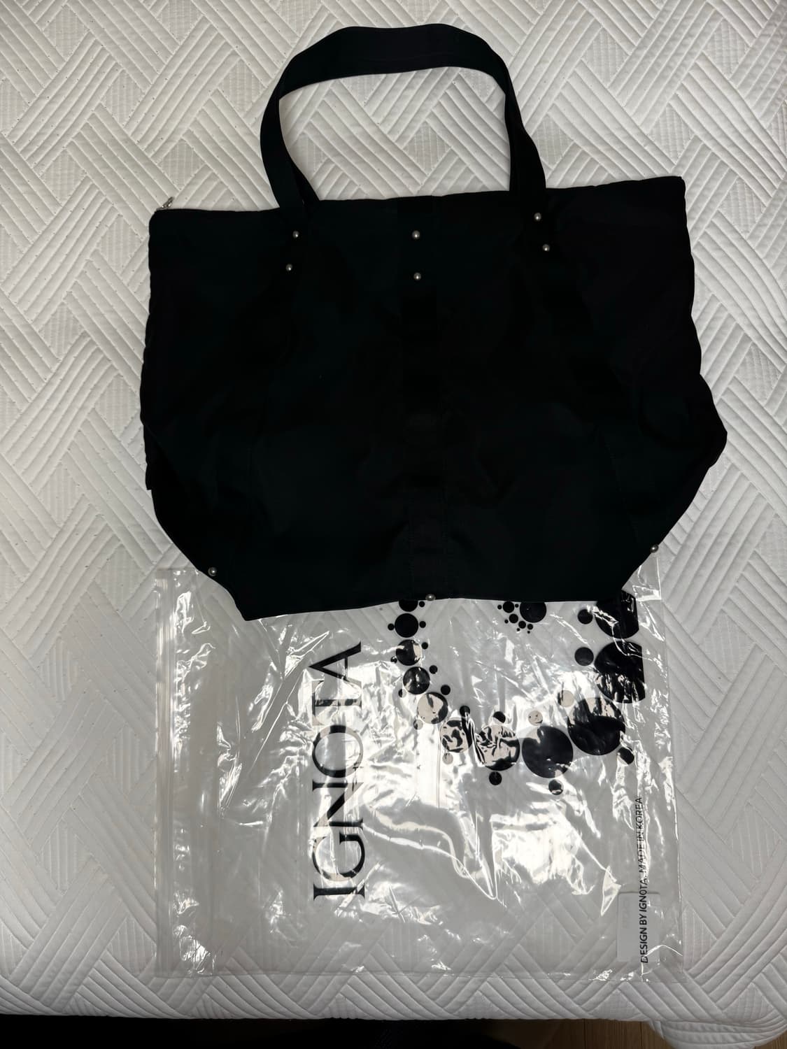 IGNOTA CORE:13 TOTE BAG 이그노타 토트백 가방 상품이미지3