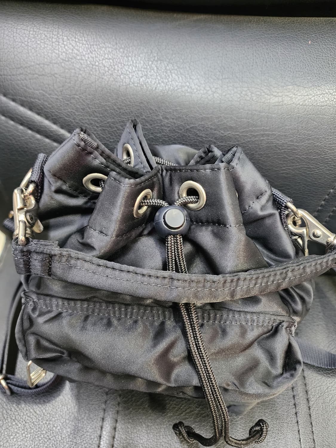 요시다포터 탱커 벌룬삭 S 블랙 상품이미지3