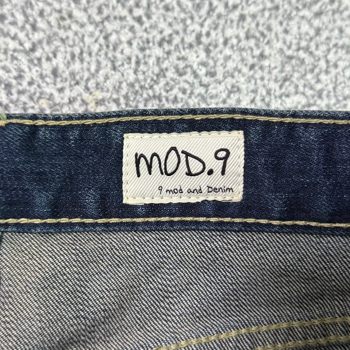 [새상품] 모드나인 MOD4 crop 데님 30 상품이미지6